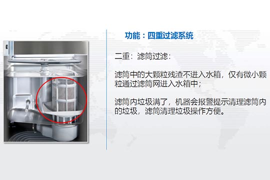 食堂洗碗机过滤系统