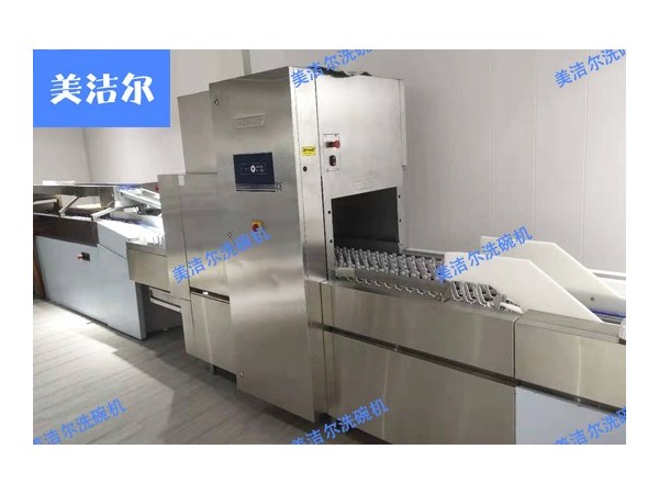长龙式洗碗机的特点有哪些？大型商用洗碗机就选美洁尔