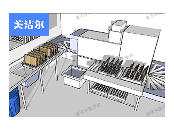 一台高效食堂自动洗碗机所应具备的特质